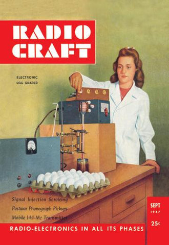 Radio Craft: Electronic Egg Grader 20x30 poster