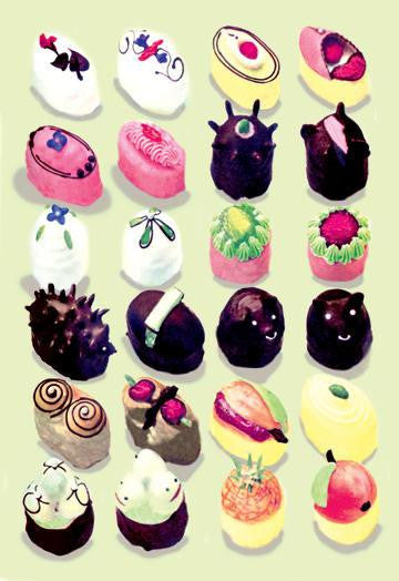 Various Desserts 20x30 poster