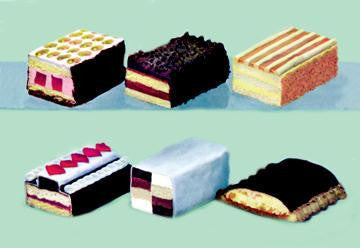 Choice Dessert Slices #1 20x30 poster