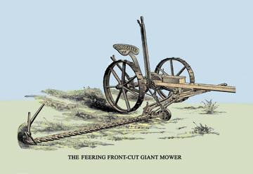 The Feering Front-Cut Giant Mower 20x30 poster