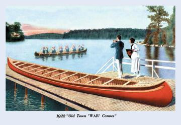 War&#39; Canoe 20x30 poster