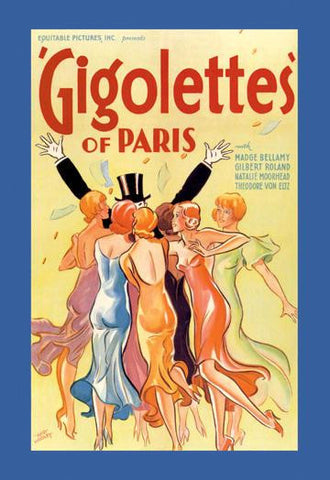 Gigolettes of Paris 20x30 poster