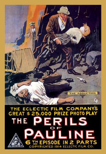 The Perils of Pauline 20x30 poster