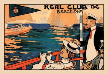 Real Club de Barcelona 20x30 poster