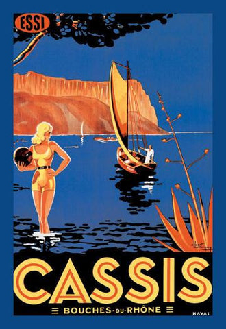 Cassis: Bouches du Rhone 20x30 poster