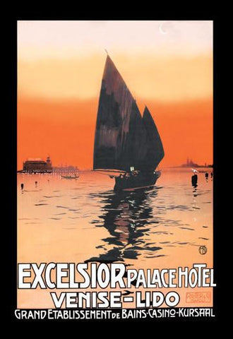 Excelsior Palace Hotel 20x30 poster