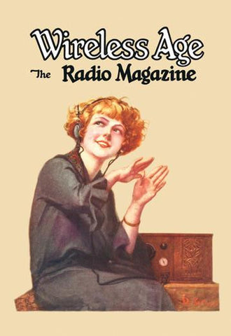 Wireless Age: The Radio Magazine 20x30 poster