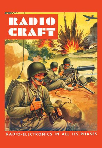 Radio-Craft: Ground Troops 20x30 poster