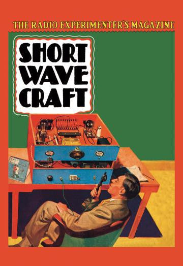 Short Wave Craft: How to Build a Simple Phone Transmitter 20x30 poster