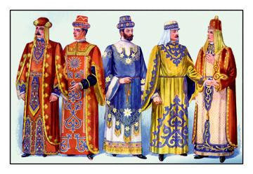 Odd Fellows: Men in Robes and Turbans 20x30 poster