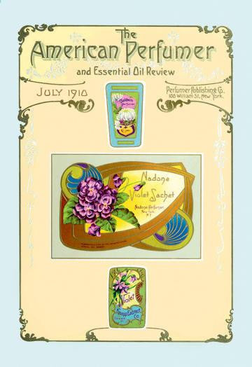 American Perfumer and Essential Oil Review, July 1910 20x30 poster