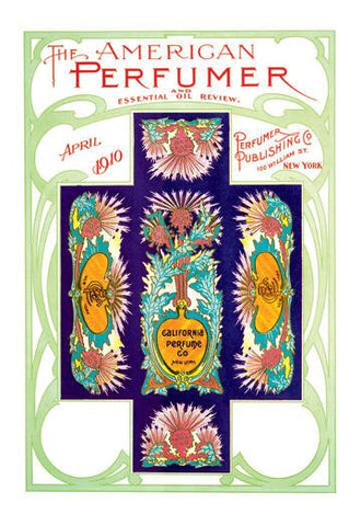 American Perfumer and Essential Oil Review, April 1910 20x30 poster