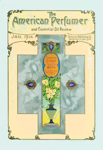 American Perfumer and Essential Oil Review, January 1914 20x30 poster