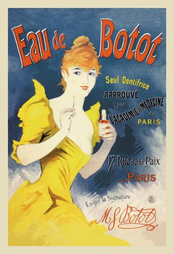 Eau de Botot 20x30 poster