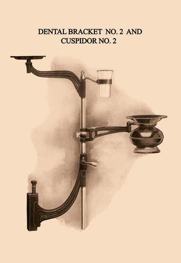 Dental Bracket No. 2 and Cuspidor No. 2 20x30 poster