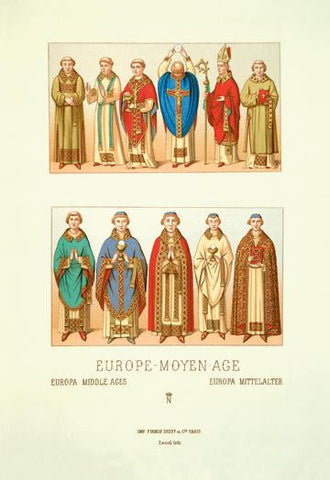 Europe-Moyen-Age 20x30 poster