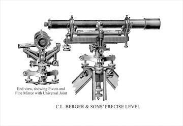 C.L. Berger and Sons&#39; Precise Level 20x30 poster