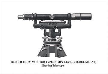 Berger 14 1-2 Monitor Type Dumpy Level (Tubular Bar) 20x30 poster