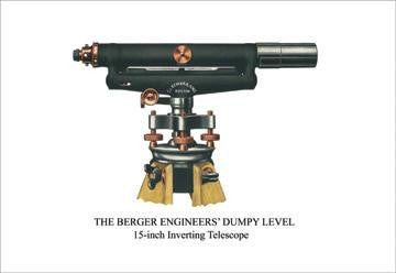 The Berger Engineers&#39; Dumpy Level 20x30 poster