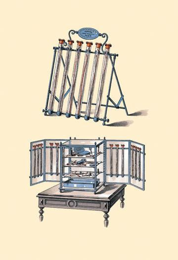 Supports for Tubes and Equipment 20x30 poster