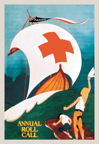 Red Cross Annual Roll Call 20x30 poster