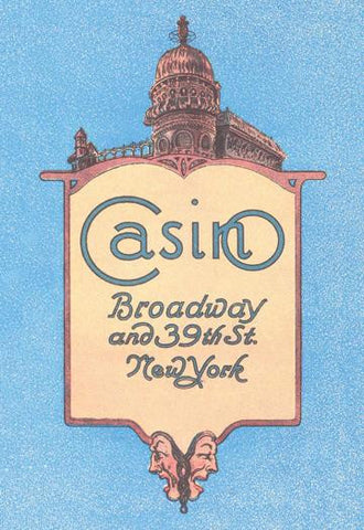 Casino: Broadway and 39th Street 20x30 poster