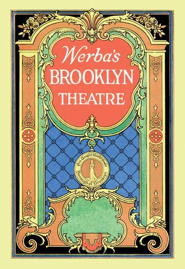 Werba&#39;s Brooklyn Theatre 20x30 poster