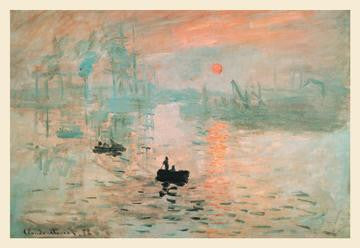 Impression Sunrise 20x30 poster