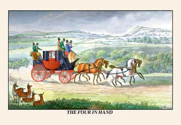 The Four in Hand 20x30 poster