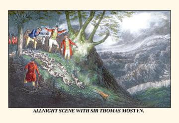 All Night Hunt with Sir Thomas Mostyn 20x30 poster