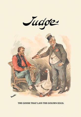 Judge: The Goose That Lays the Golden Eggs 20x30 poster