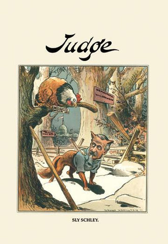 Judge: Sly Schley 20x30 poster