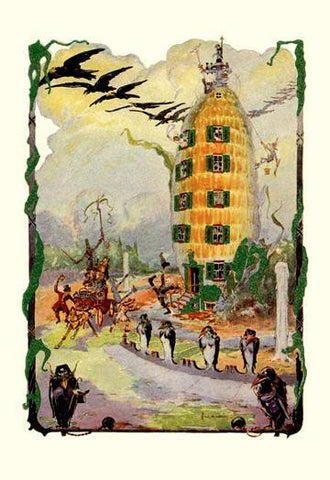 Jack Pumpkin&#39;s House of Corn 20x30 poster