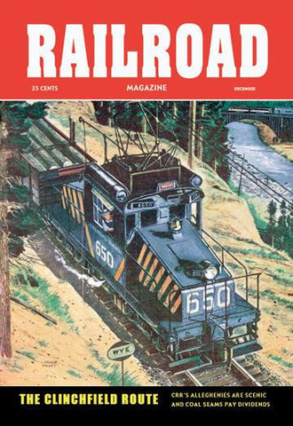 Railroad Magazine: The Clinchfield Route, 1953 20x30 poster