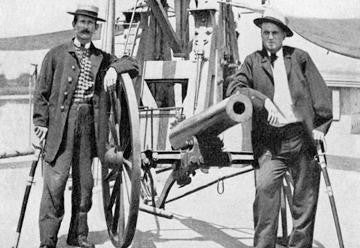 On the Deck of the Agawam 20x30 poster