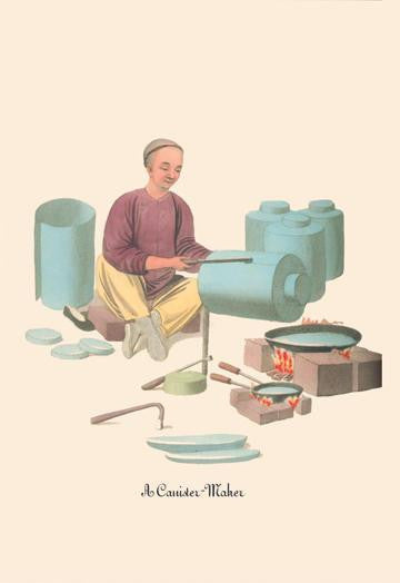 A Canister Maker 20x30 poster