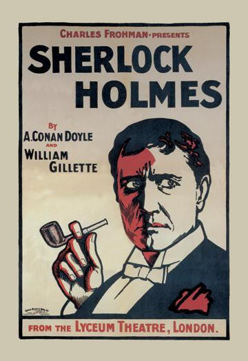 Sherlock Holmes: The Lyceum Theatre, London 20x30 poster