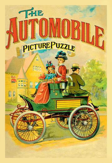 The Automobile-Picture Puzzle 20x30 poster