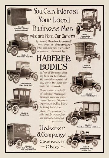 Haberer Bodies 20x30 poster