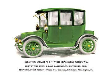 Electric Coach J-5 20x30 poster