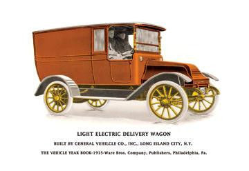 Light Electric Delivery Wagon 20x30 poster