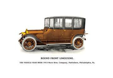 Round Front Limousine 20x30 poster