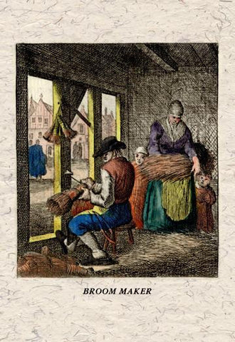 Broom Maker 20x30 poster