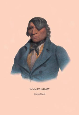 Waa-Pa-Shaw (Sioux Chief) 20x30 poster