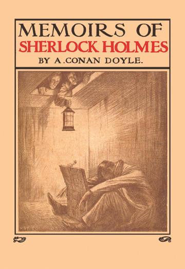 Memoirs of Sherlock Holmes (book cover) 20x30 poster