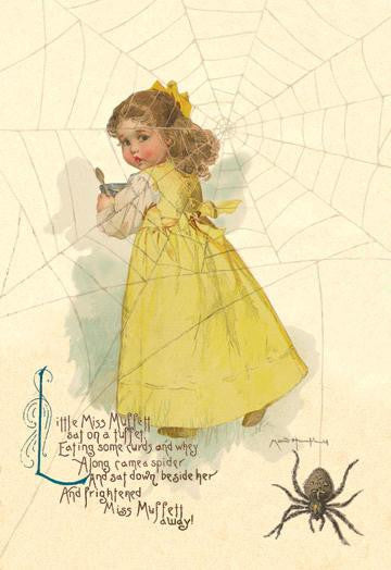 Little Miss Muffett 20x30 poster