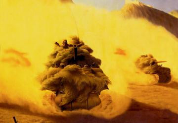 Desert Push 20x30 poster