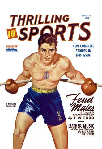 Navy Boxer 20x30 poster