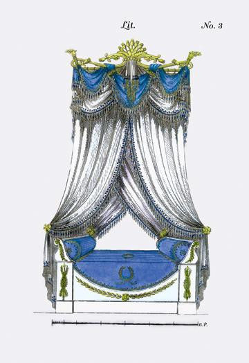 French Empire Bed No. 3 20x30 poster