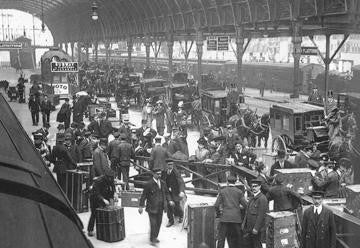 Paddington Station, London 20x30 poster